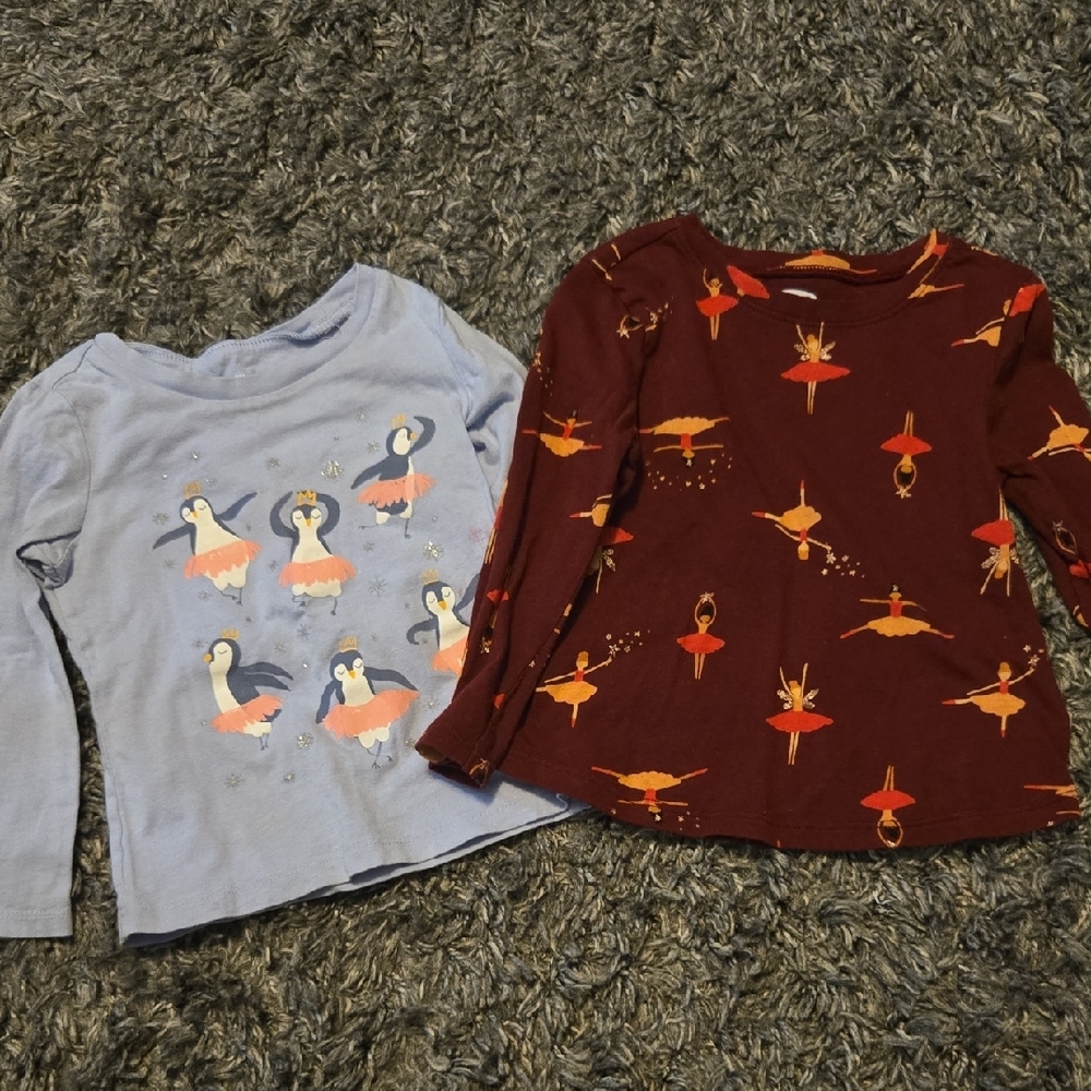 2t Girl Shirt Bundle